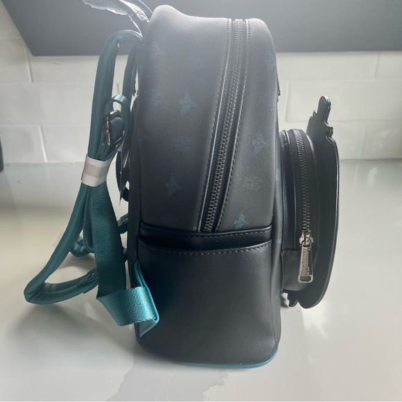 Disney Glow-In-The-Dark Haunted Mansion Loungefly Backpack - Picture 4 of 12